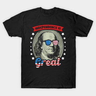 4th of July Benjamin Franklin T-Shirt